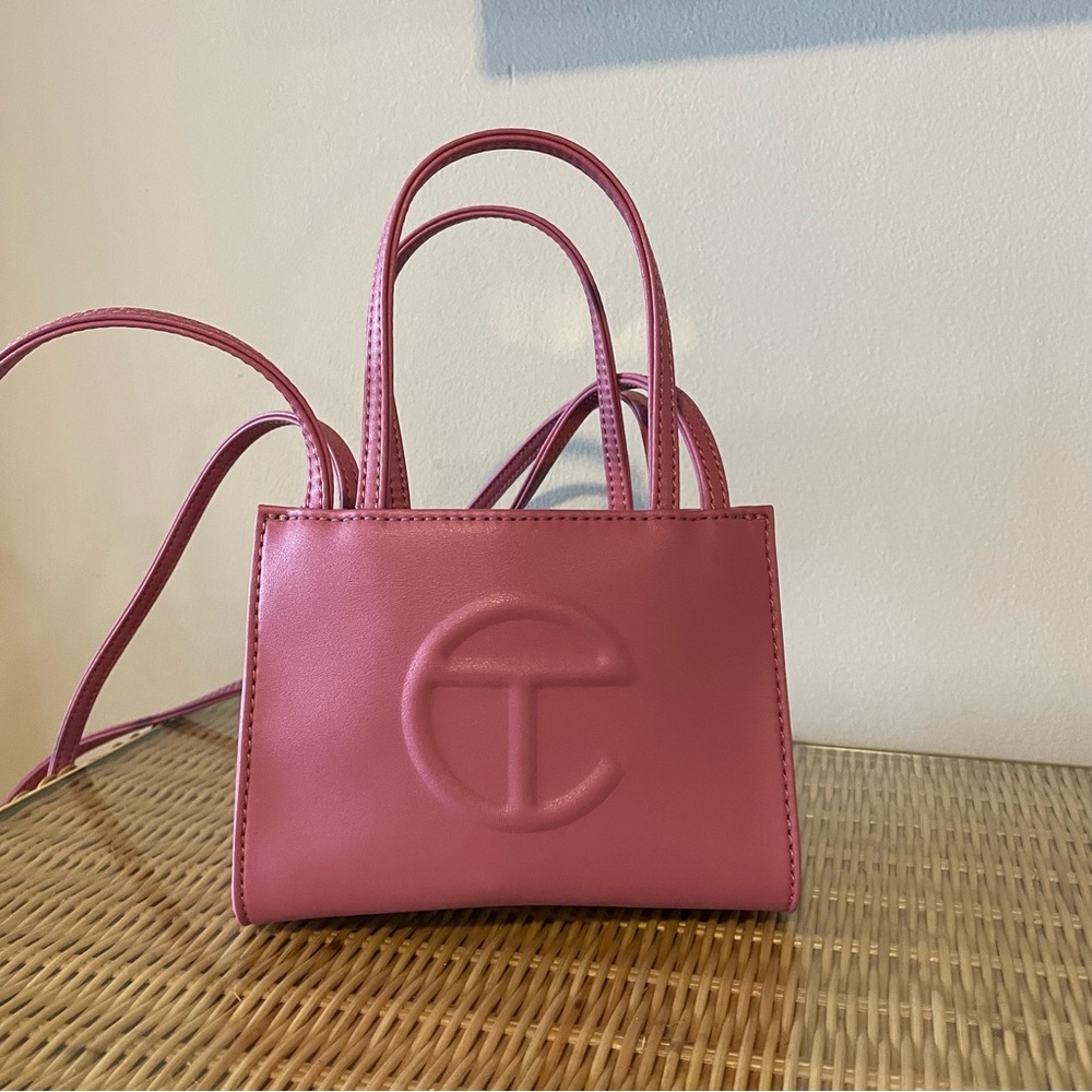 Small Corned Beef Telfar Shopping Bag